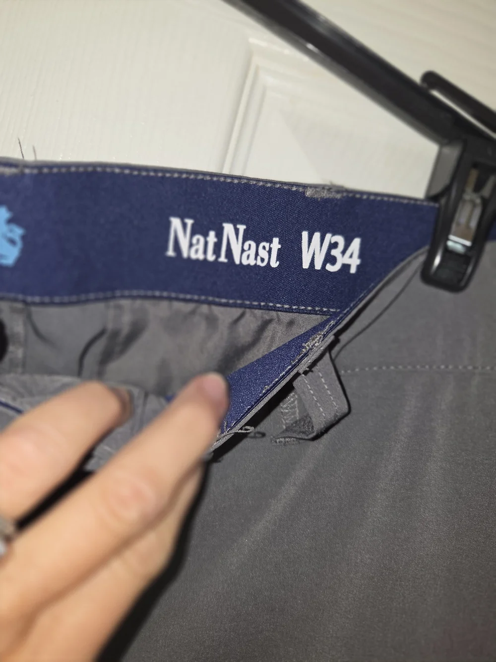 Nat Nast Slate Gray Cargo Shorts